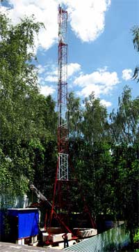 Проектирование и монтаж антенно-мачтового сооружения (пригруженной опоры) в г.Смоленск для оператора ЗАО «Теле2-Смоленск».